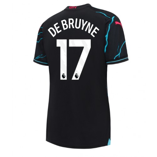 Manchester City Kevin De Bruyne #17 Rezervni Dres za Ženska 2023-24 Kratak Rukav